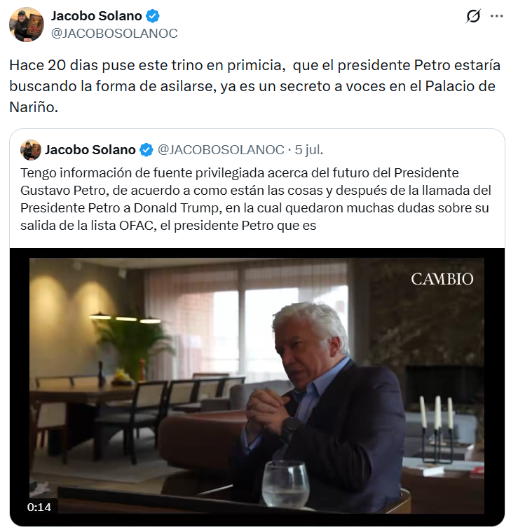 ¿Habrá golpe de Estado? Mhoni Vidente reveló el duro futuro que tendrá Gustavo Petro tras salir del poder