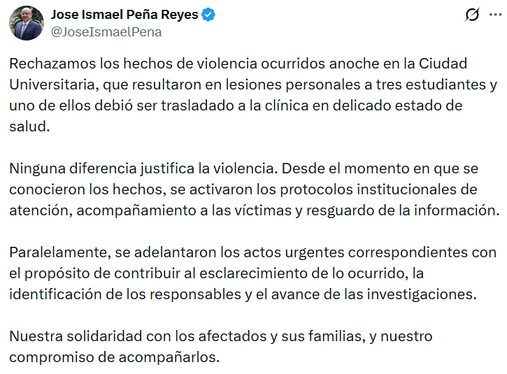 En video | Revelan el momento del brutal ataque a un estudiante en la Universidad Nacional: grave incapacidad