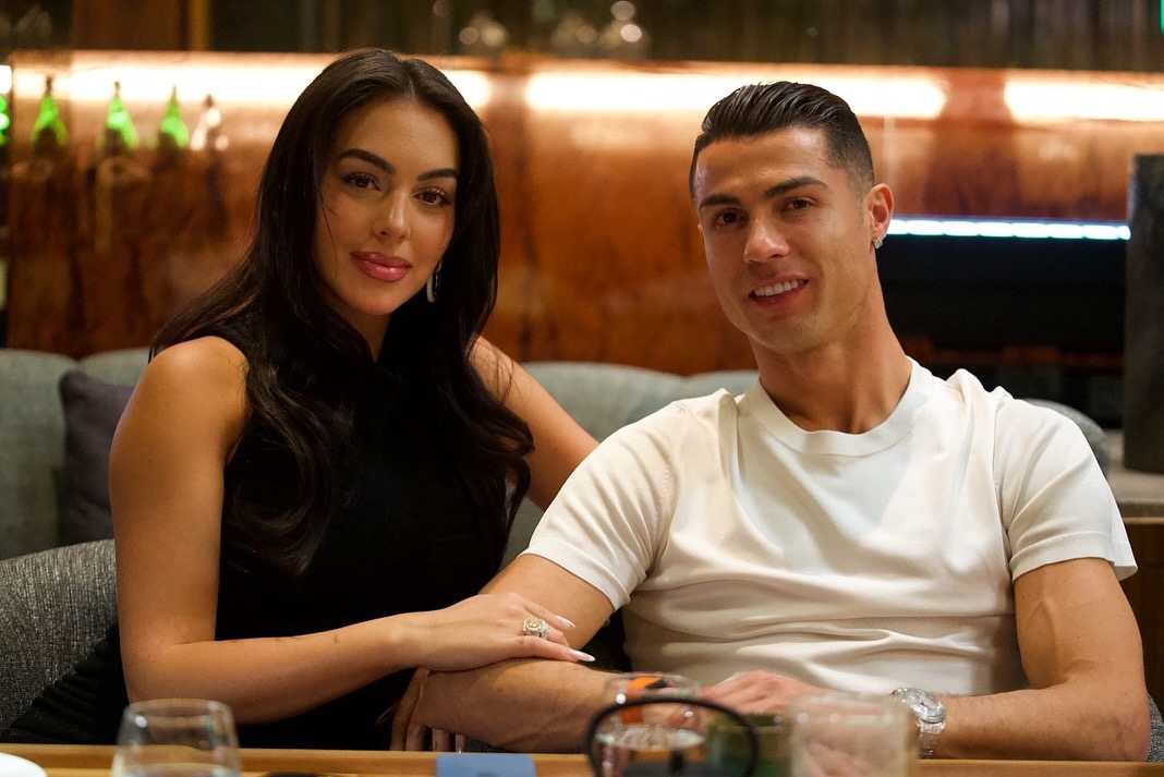 Georgina Rodríguez y Cristiano Ronaldo