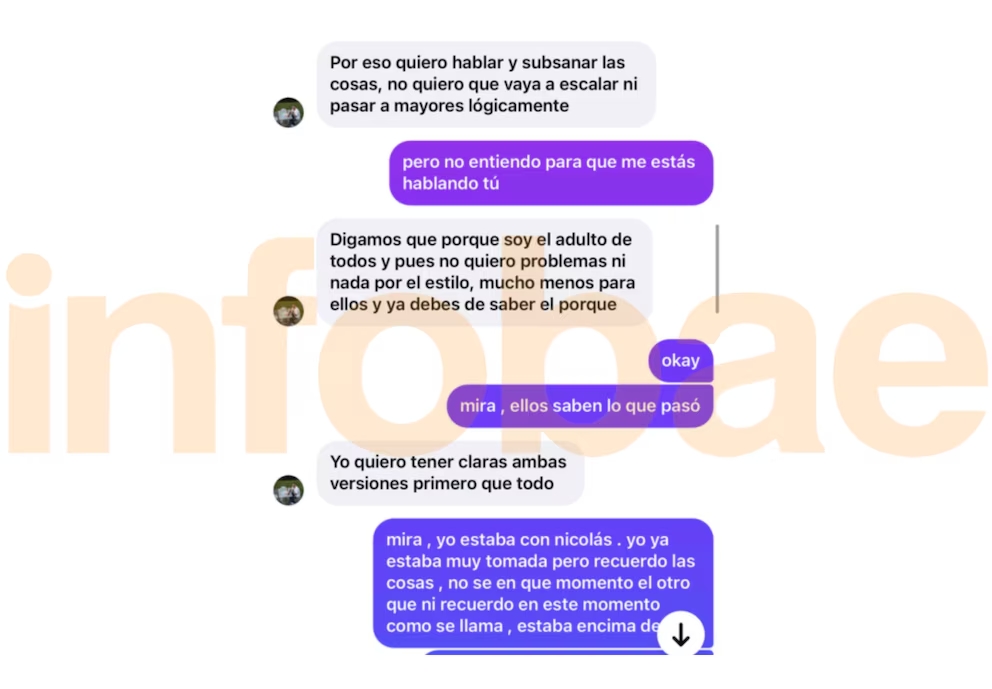 Revelan testimonio de la joven que denunció al futbolista Nicolás Rodríguez por presunto abuso sexual