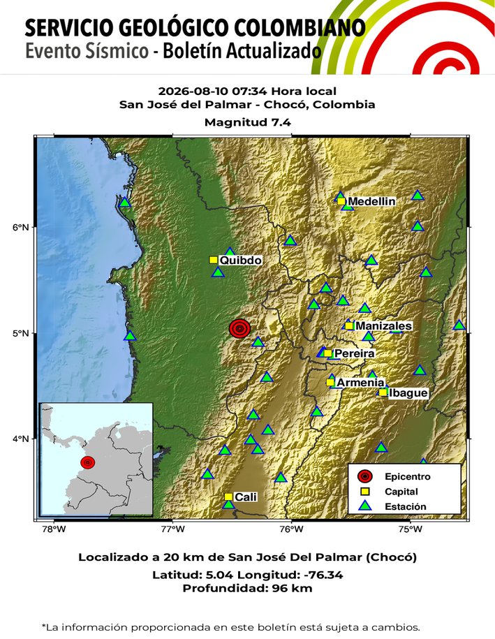 ¿Por qué el terremoto en Colombia se sintió tan fuerte y por tanto tiempo? Esto explican los expertos
