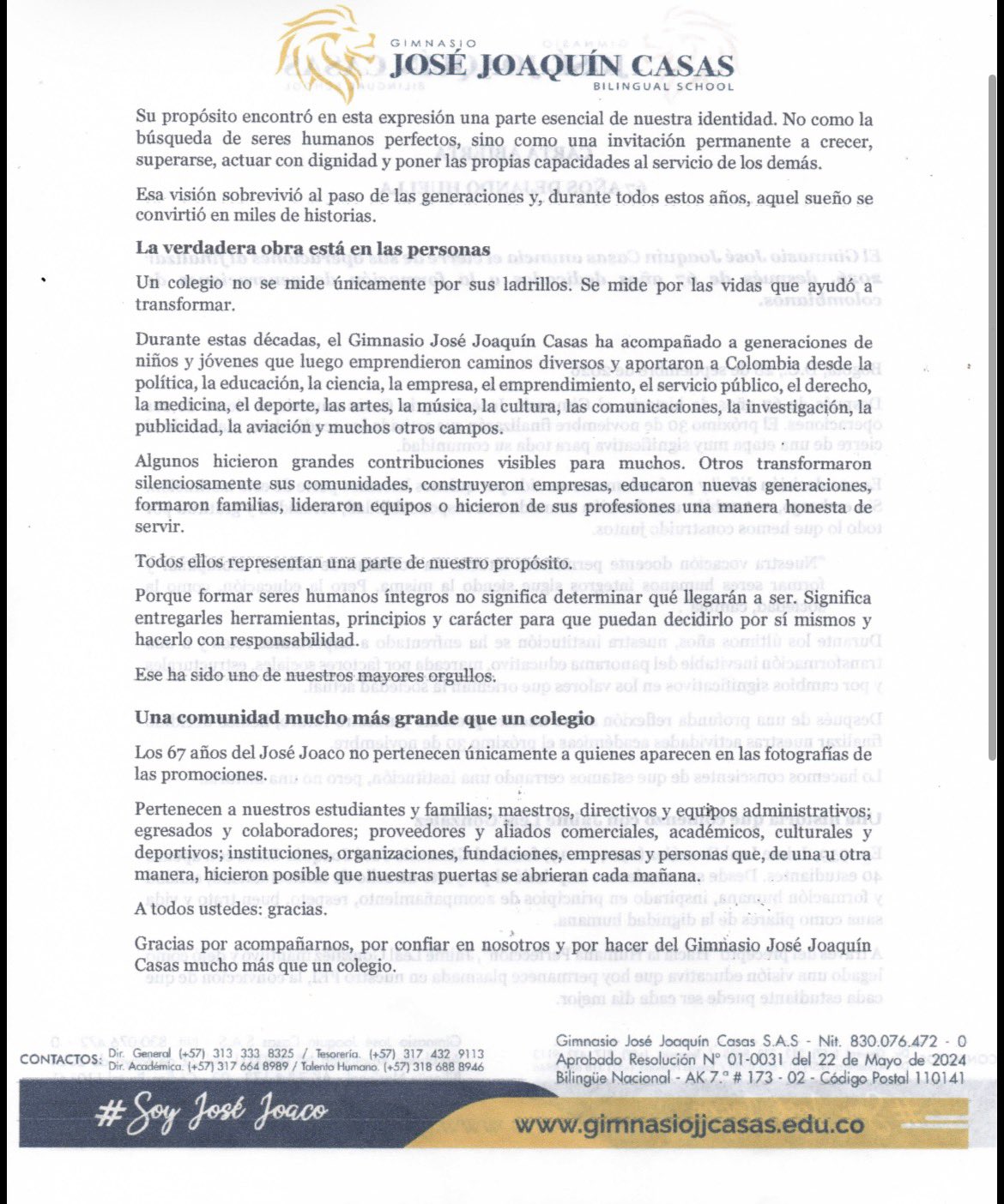 Histórico colegio de Bogotá cierra tras 67 años: estas son las razones de la decisión
