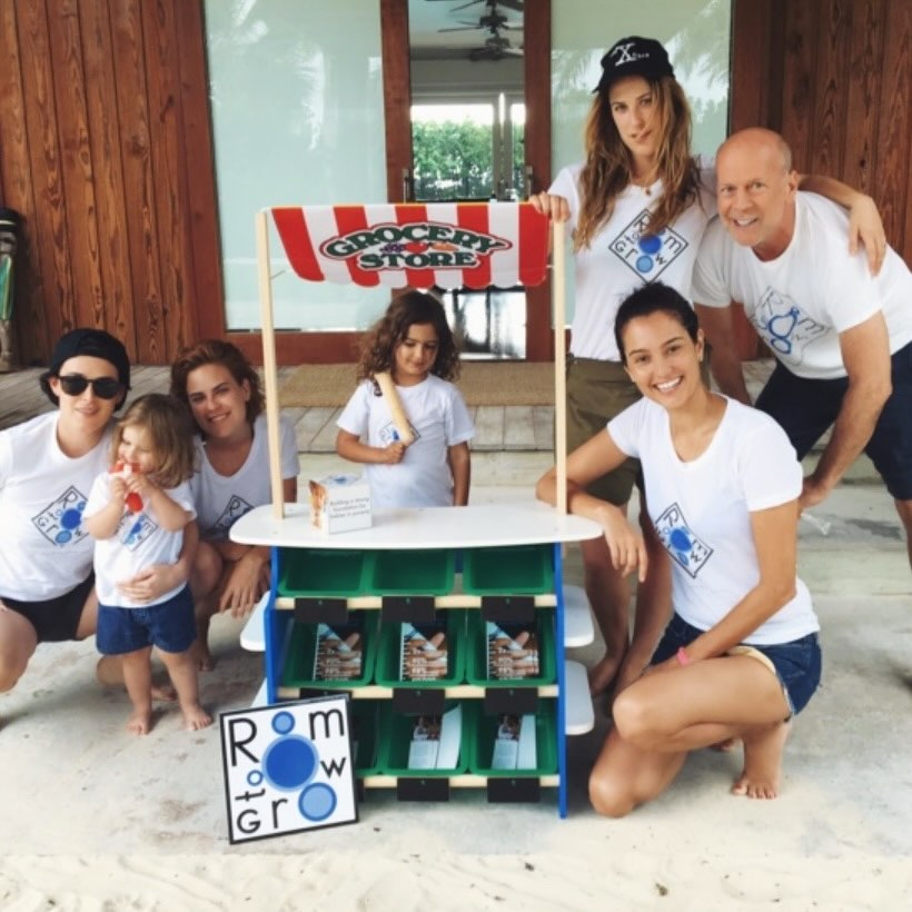 Bruce Willis y su familia