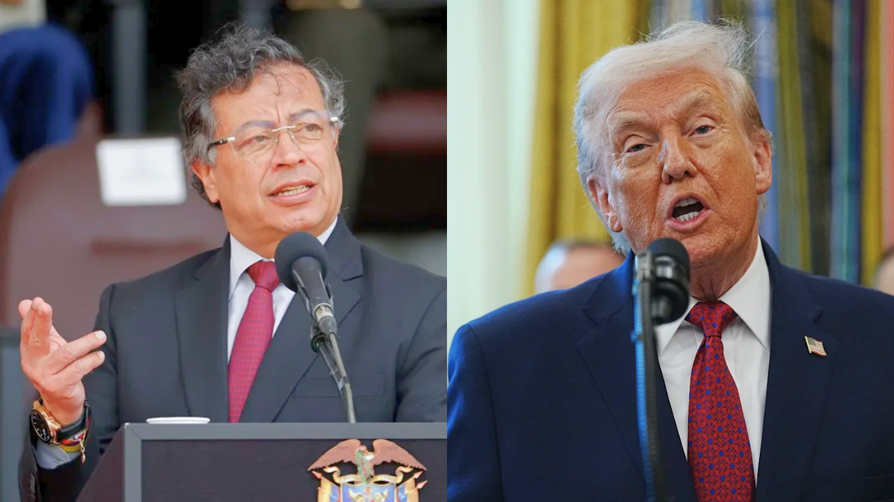 Estos son los regalos que Gustavo Petro llevó a Donald Trump y Melania en su visita a EE. UU.