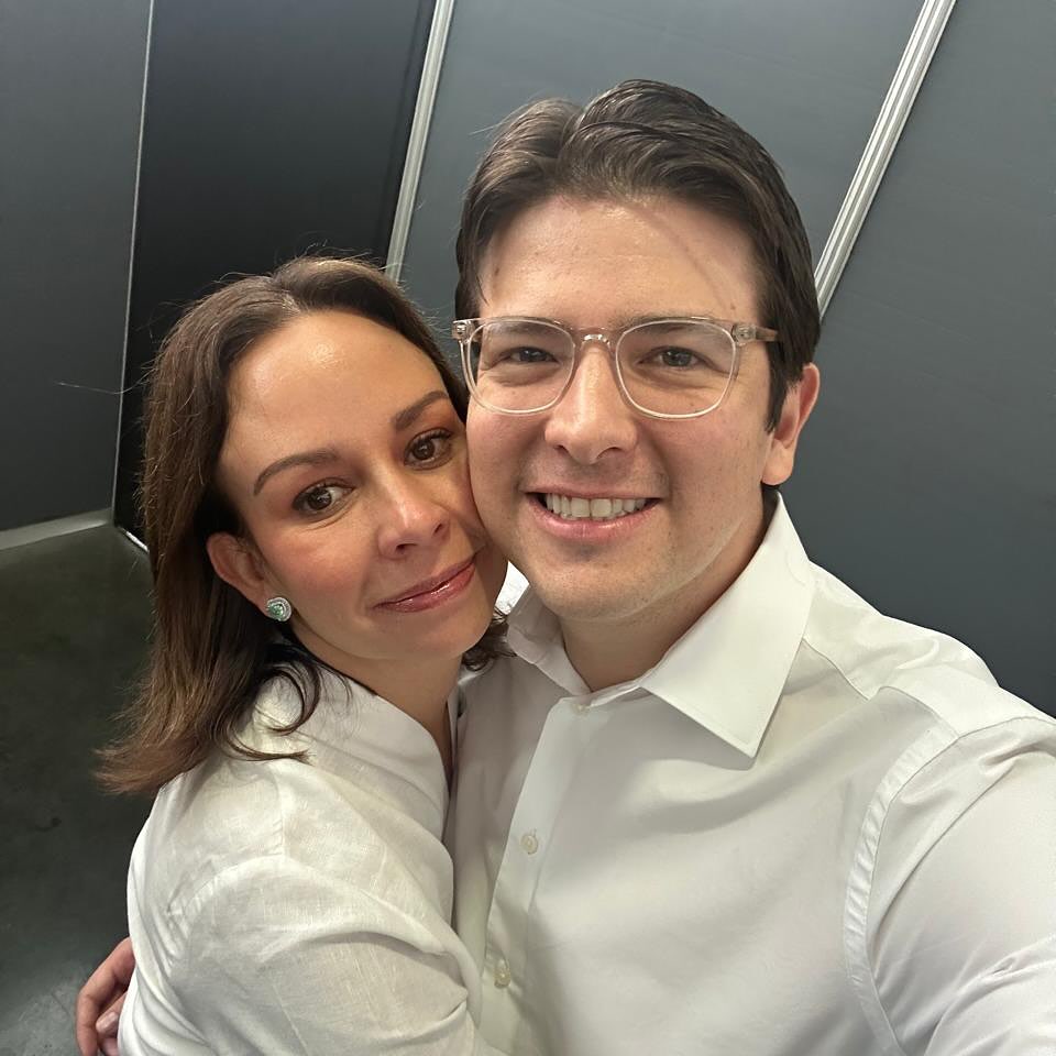 María Claudia Tarazona y Miguel Uribe Turbay