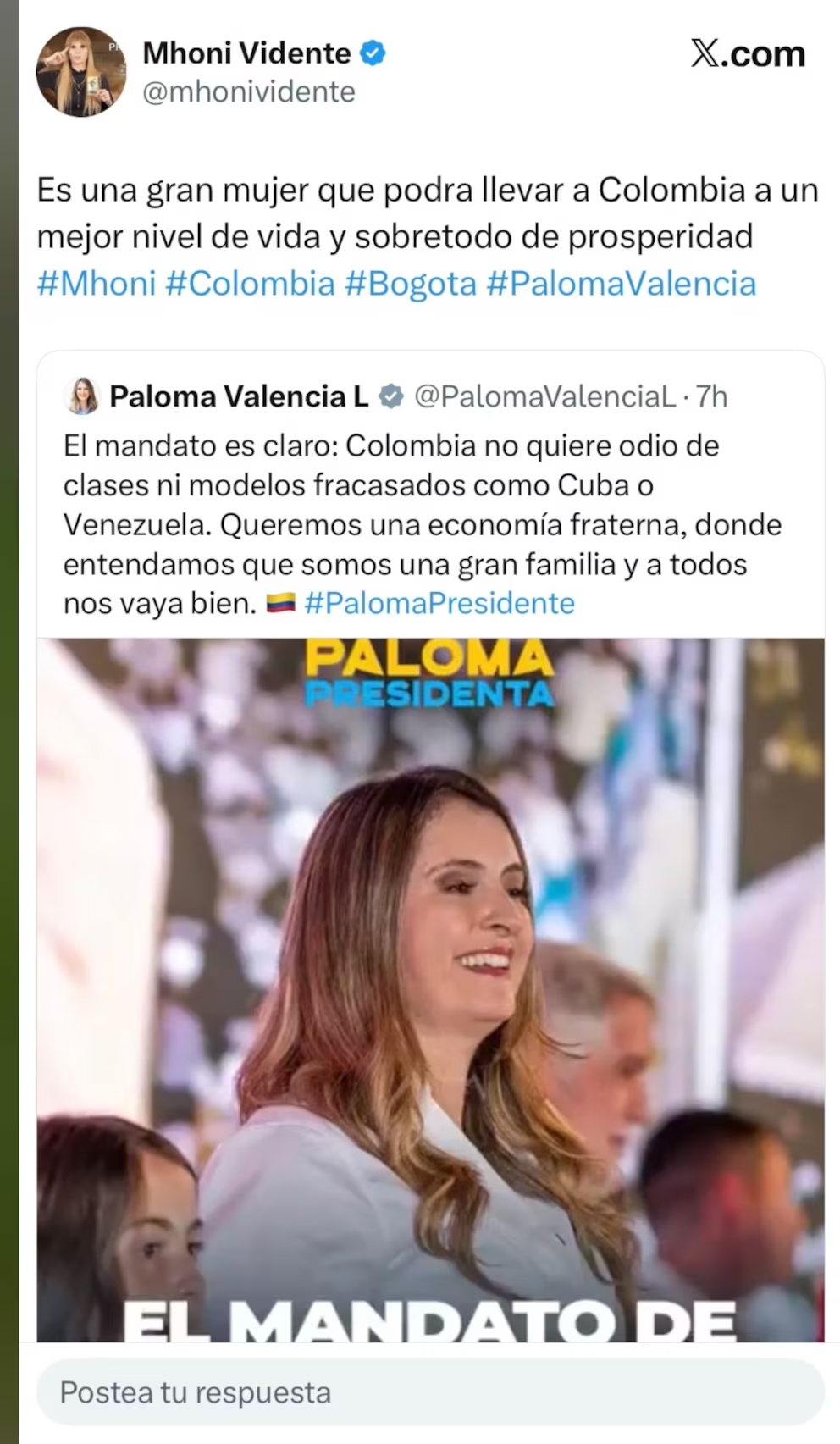 Mhoni Vidente lanza nueva predicción sobre las elecciones en Colombia tras votaciones del 8 de marzo
