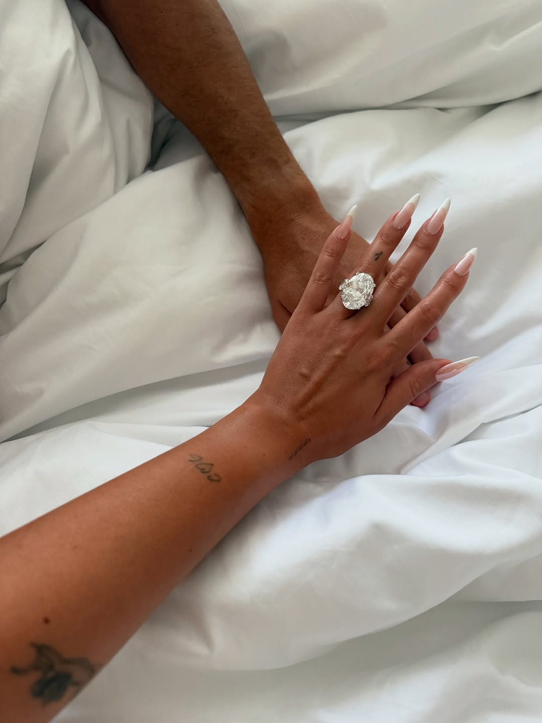 Anillo de compromiso que le dio Cristiano Ronaldo a Georgina Rodríguez