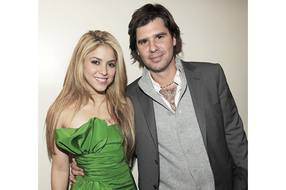 Shakira y Antonio De la Rúa