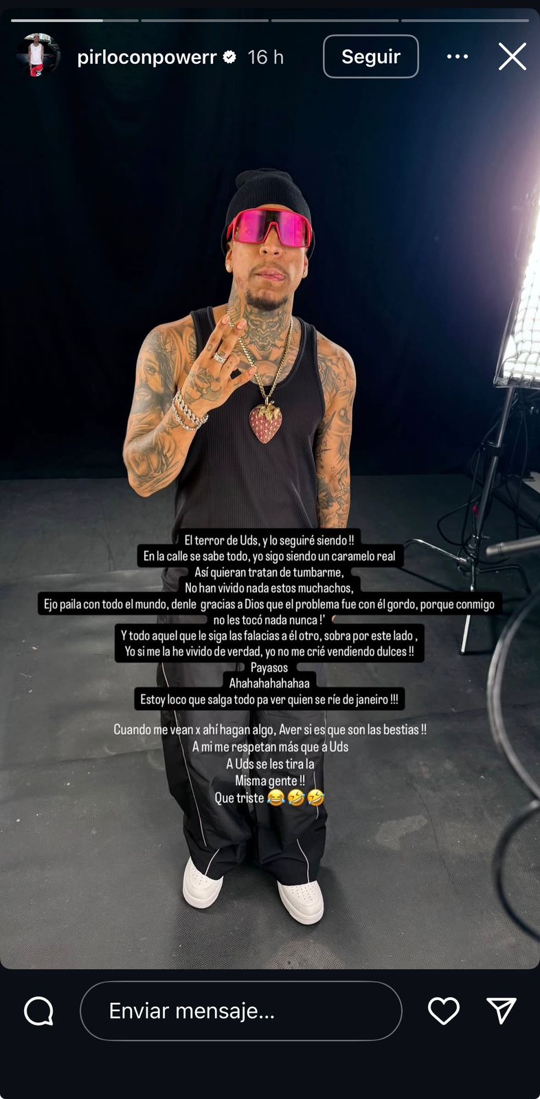 Pirlo le responde a Blessd tras denuncias de secuestro