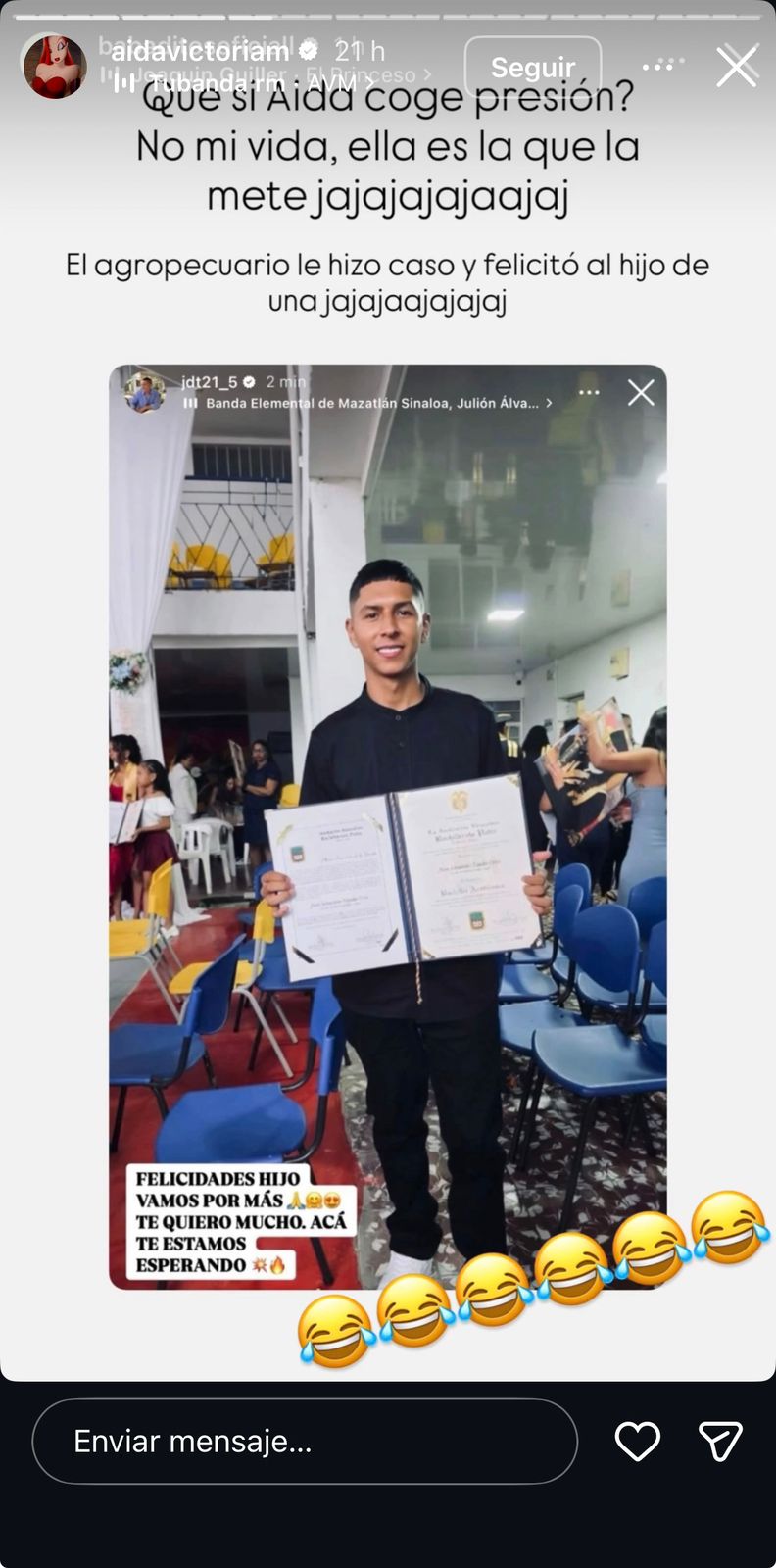 Juan David Tejada y Aida Merlano