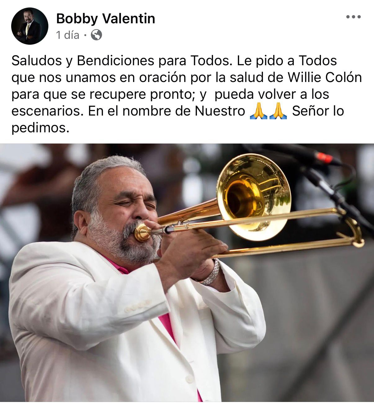 Preocupación por la salud de Willie Colón: ¿Está hospitalizado en Nueva York? Esto es lo que se sabe