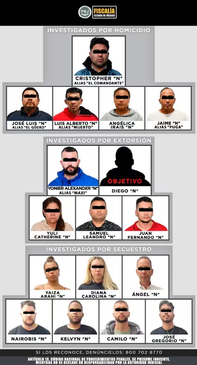 Captura de alias 'El Comandante', presunto responsable de la muerte de Regio Clown y B King