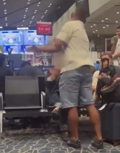 Agresión contra una mujer en el aeropuerto El Dorado