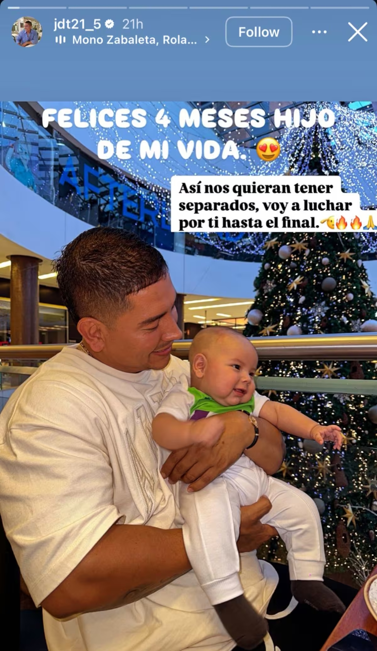 Juan David Tejada y Aida Merlano