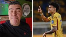 Así fue el 'madrazo' de Eduardo Luis mientras narraba gol de Luis Díaz