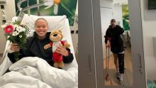 Ana María Guzmán, de la Selección Colombia femenina, fue operada de una grave lesión en su rodilla