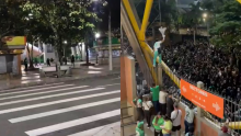 Difícil panorama: eliminación de Atlético Nacional en Copa Libertadores terminó con disturbios 