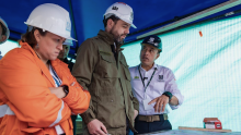 Alcalde Galán dio parte de tranquilidad: dijo que el avance del metro va en el 30.85%