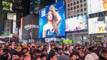 En video: ¡Espectáculo! Shakira alegró a sus seguidores con concierto gratuito en Time Square