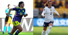 Así fue la pelea entre Catalina Usme y Álex Morgan en la Copa Oro femenina