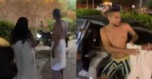 Hombre descubrió a su pareja con un amante saliendo de un motel
