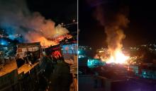Incendio en Bogotá consumió cerca de 70 casas: estas son las fotos y videos