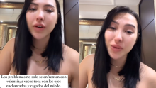 En video: reapareció Aida Merlano en medio de lágrimas y preocupada por su situación. ¿Qué dijo?