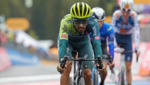 ¡Una millonada! El dinero que se llevó Daniel Felipe Martínez por ser subcampeón del Giro de Italia