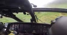 Impactantes imágenes del ataque a un helicóptero del Ejército en el Cauca