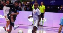 Si Sabe Fest: Ronaldinho y Blessd deleitaron a Medellín con amistoso de futsal