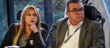 Se revelaron chats entre Sandra Ortiz y Olmedo López, ambos salpicados es escándalo por soborno 
