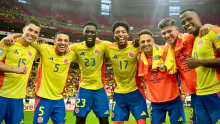 Las imágenes con las que la Conmebol anunció la clasificación de Colombia a cuartos: "una familia"