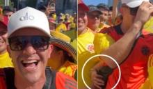 Intentaron robar al cantante Luis Alfonso mientras compartía con colombianos en la Copa América