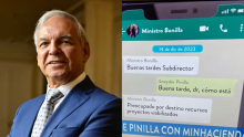 Chats que involucran al minHacienda con el escándalo de la Ungrd: sí sabría de las asignaciones