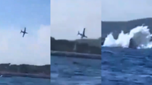 En video| Nueva tragedia aérea: en Francia, un hombre se precipitó en avioneta en entrenamiento