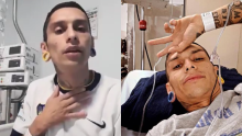 La emotiva sorpresa que recibió Javier Acosta en el hospital antes de someterse a la eutanasia
