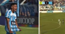 Golazo de mitad de cancha en el fútbol argentino que ya proponen para el Puskas