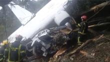 Trágico: así quedó una avioneta tras colisionar en Chía. ¿Qué pasó? Esto se sabe sobre los pasajeros