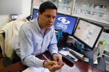 ¿Lo conocía? Él es el hijo del periodista Juan Roberto Vargas: también trabaja en el canal Caracol