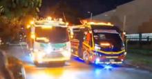 En video: polémica en Medellín por 'piques' de buses