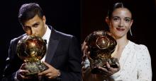 Rodri y Aitana: ¿Cuánto dinero se llevan los ganadores del Balón de Oro?