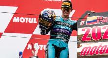 ¡Histórico! ¡David Alonso se convirtió en el primer colombiano en ser campeón mundial en Moto3!