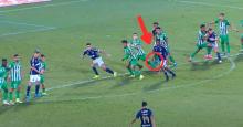 Atlético Nacional se quejó del "pie virtual" de William Tesillo en la jugada del penal a Falcao