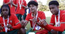 Cristiano Ronaldo Junior: doblete y primer título con la sub-15 de Portugal