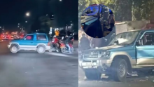 Revelan identidad de conductor linchado tras atropellar motociclistas: videos muestran la brutalidad