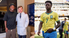 Drástico cambio: Vinícius Jr. pasó por el quirófano y sorprendió con su nuevo rostro tras un retoque estético